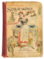 Zilahy Ágnes: Valódi magyar szakácskönyv. Bp., 1916, Singer és Wolfner, 296 p. Kiadói illusztrált félvászon-kötésben, kopott elváló borítóval, címlap és utolsó oldal hiányzik, néhány lap sérült a végén a tartalomból