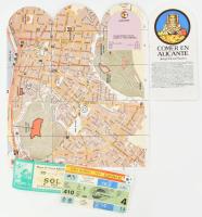 1982 Labdarúgó Világbajnokság 2 db belépőjegy és egy reklám nyomtatvány