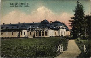 1926 Bakonyszombathely, Magyarszombathely; Gróf Eszterházy kastély. Hangya kiadása