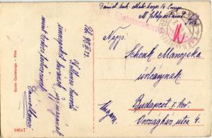 1918 Buona Pasqua / K.u.K. Kriegsmarine Matrosen / WWI Austro-Hungarian Navy, mariner humour with Ea...