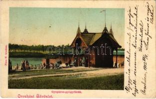 1902 Orosháza, Gyopáros gyógyfürdő. Pless N. kiadása (EK)