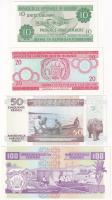 Burundi 2007. 10Fr + 20Fr + 50Fr + 100Fr T:UNC 
Burundi 2007. 10 Francs + 20 Francs + 50 Francs + 1...