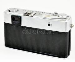 Olympus 35 LC fényképezőgép, G. Zuiko Auto-W 42mm f/1,7 objektívvel jó állapotban, sérült bőr tokkal...