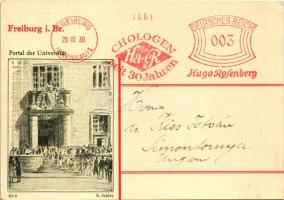 1930 Chologen Tabletten. Cholelithiasis Icterus cat. Hugo Rosenberg Freiburg im Breisgau / German me...
