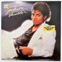 Michael Jackson - Thriller, Vinyl, LP, Album, Stereo, Gatefold, 1982 Hollandia (VG+, a borítón címke van)