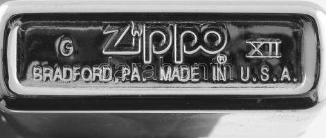 Zippo öngyújtó, fém, jelzett, 5,5 cm