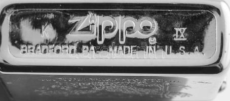 Zippo öngyújtó, fém, jelzett, 5,5 cm