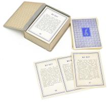 Ki ez? Irodalom történeti társasjáték, 110+2 lap, eredeti dobozában