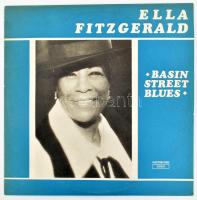 Ella Fitzgerald - Basin Street Blues, Vinyl, LP, Compilation, Reissue, Stereo, Mono, White Labels, Románia (VG+)