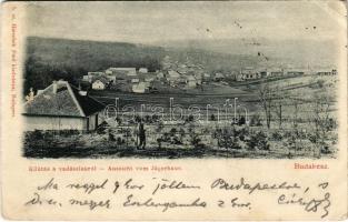 1901 Budakeszi, Kilátás a vadászlakról. 5. sz. Hatschek Emil kiadványa (Rb)