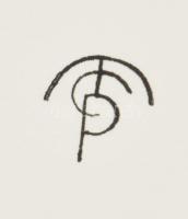 Molnár C. Pál (1894-1981): Bokszmeccs. Nyomat, papír, jelzett a nyomaton. Ferenczy Galéria kiadása, ...