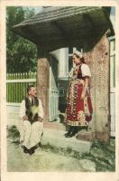 6 db Kalotaszegi népviselet lap / 6 Transylvanian folklore