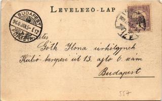 1900 Diósgyőr (Miskolc), M. kir. vas és acélgyár. Lövy József fia kiadása (EK)