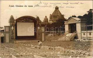 1924 Arad, Cinema de Vara / Nyári filmszínház, mozi / Summer Cinema. photo