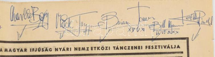 1966 The Rolling Stones a tagok, Mick Jagger, Keith Richards, Brian Jones, Billy Wyman és Charlie Wa...