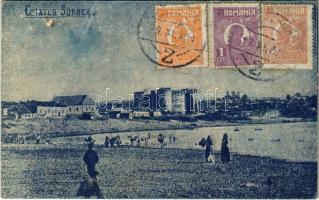 1924 Soroki, Soroca; Cetatea Soroca / fortress, TCV card (surface damage)