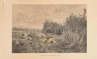 1889-1891 Magyar Salon. Képes havi folyóirat. XI., XIII, XIV. és XV. köt. Szerk.: Fekete József, Hev...