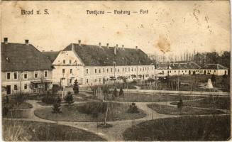 1913 Bród, Nagyrév, Slavonski Brod, Brod na Savi; Tvrdjava / Festung / Fort / erőd (EB)