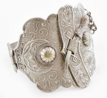 Karperec, kardos díszítménnyel, fém