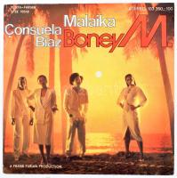 Boney M. - Malaika / Consuela Biaz, Boney M. - Malaika / Consuela Biaz, Vinyl, 7, 45 RPM, Single, Stereo, 1981 Magyarország (VG+)