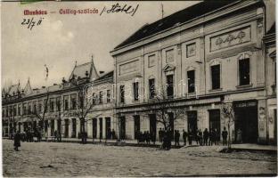 1911 Munkács, Mukacheve, Mukachevo, Mukacevo; Csillag szálloda. Niedermann tőzsde kiadása / hotel (EK)