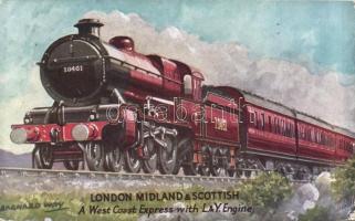 London Midland and Scottish locomotive s:Barnard Way