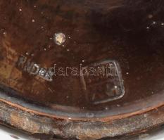 Endre jelzéssel: antik kerámia váza, masszába pecsételt jelzéssel is, kopással, m: 18 cm