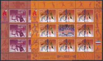 Atlanta Olympics minisheet set Mi 2769-2774 Atlantai olimpia kisív sor Mi 2769-2774