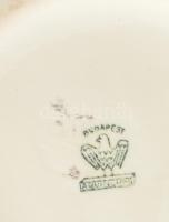 Aquincum csíkozott váza, jelzéssel, hibátlan, m: 36,5 cm