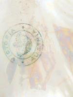 Victoria Austria Budapest mintás antik kiöntő, porcelán, jelzéssel, kis hajszálrepedésekkel, m: 11 c...