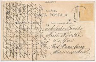 1915 Galati, Galatz; Fabrica de lemne foasta Goetz & Co., Romania Ferestrau cu Vapor Societatea ...