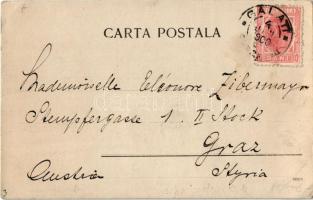 1908 Galati, Galatz; Studentica, female student. photo (EK)