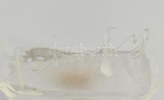 Savoly feliratú francia üveg, dugó nélkül, hibátlan, m: 23 cm