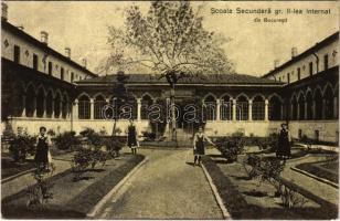 1917 Bucharest, Bukarest, Bucuresti, Bucuresci; Scoala Secundara gr. II-lea Internat / girl boarding school (EK)