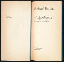 Roland Barthes: Világoskamra. Jegyzetek a fotográfiáról. Ford.: Ferch Magda. Bp., 1985, Európa. Kiad...