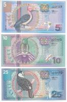 Suriname 2000. 5G + 10G + 25G T:UNC Suriname 2000. 5 Gulden + 10 Gulden + 25 Gulden C:UNC Krause P#146, P#147, P#148