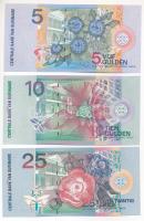 Suriname 2000. 5G + 10G + 25G T:UNC
Suriname 2000. 5 Gulden + 10 Gulden + 25 Gulden C:UNC
Krause P...