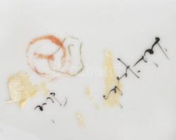 Drasche Don Quijote. terv Veress Miklós. Kézzel festett, jelzett, hibátlan 21 cm