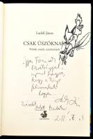 Lackfi János: Csak úszóknak! Prózák, esszék, tanulmányok. A szerző által Ijjas Tamás költő, író rész...