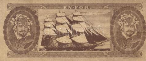 1960-as évek "EN FOR" színházi pénz T:I