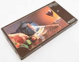 Tramontina steak villa és kés készlet hat személyes, eredeti dobozában