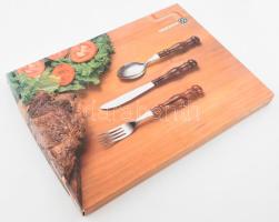 Tramontina evőeszközkészlet hat személyes, eredeti dobozában