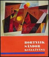Bortnyik Sándor kiállítása. A kiállítást rendezte és a katalógust összeállította: N. Pénzes Éva, Pogány Ö Gábor. Bp., 1969, Magyar Nemzeti Galéria. Egészoldalas, fekete-fehér képekkel, Bortnyik Sándor (1893-1976) festőművész, grafikus műveinek reprodukcióival illusztrálva. Kiadói papírkötés, jó állapotban, a borítón minimális sérülésekkel. +   1930  Az Est hármaskönyve III. Bp., Az Est Lapkiadó Rt., Athenaeum, 191 p. Kiadói illusztrált papírkötés, a kötés szétvált és a könyvtest elvált a borítótól. Benne Bortnyik Sándor 2 képregényével. Mindkét képregény első és egyetlen kiadás!   A hóember karácsonyi ajándéka. Nyolc képben elmeséli Bortnyik Sándor, 1930. Az Est hármaskönyve III. 1930. [107-111] p. Jelzés a 107. lapon: Bortnyik Sándor;   Két struccgyerek története. Képregény gyerekeknek, 1930. Az Est hármaskönyve III. 1930. [150-153] p. Jelzés a 153. lapon balra lent: Bortnyik 