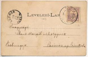 1900 Üdvözlet Munkácsról! Zsidó típusok, Judaika. Bertsik Emil kiadása / Jews men from Mukachevo, Ju...