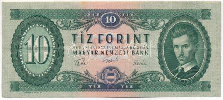 1957. 10Ft "A 410 011029" T:F szép papír Adamo F4