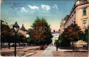 1914 Eszék, Osijek; Cavrakova ulica / Chavrakgasse / street view (EK)