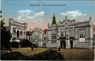1936 Martonvásár, volt Gróf Brunswick féle kastély