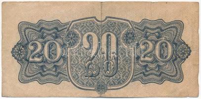Csehszlovákia 1944. 20K T:F folt
Czechoslovakia 1944. 20 Korun C:F spot
Krause P#47