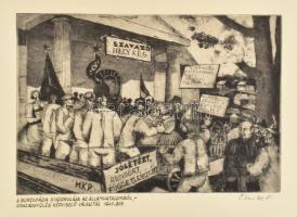 10 db szocreál témájú grafika, klf alkotók: Gy. Molnár István, Raszler Károly, Lenkey Zoltán, Barczi...