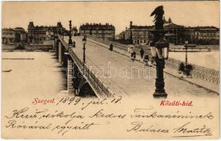 1899 (Vorläufer) Szeged, Közúti híd (EK)